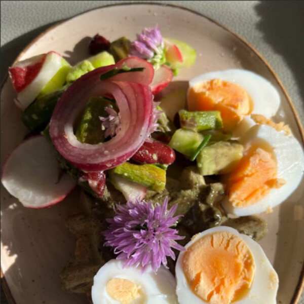 Tökmaglisztes gofri. Tökmaglisztes gofri.