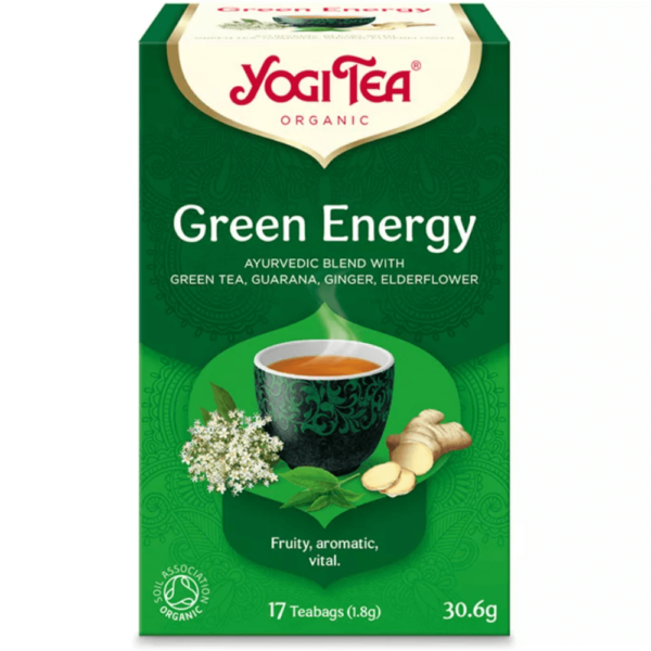 Yogi Tea Energizáló bio zöld tea