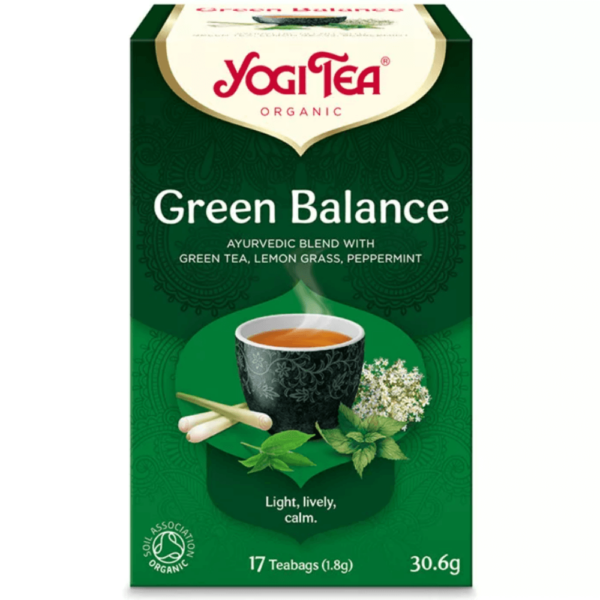Yogi Tea Zöld egyensúly bio tea